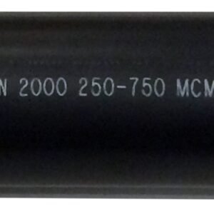 TUBE, POLYOLEFIN, BLACK, 2 X 48 INCHES ,MANUFACTURER: 3M ,