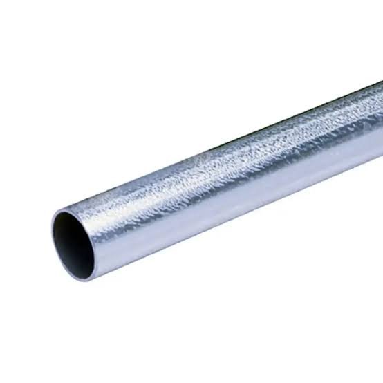 CONDUIT, RIGID, EMT, GALVANIZED STEEL, 1/2 INCH X 10 FEET,