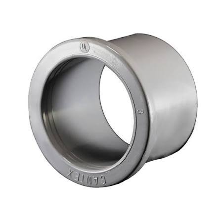 ADAPTER, ELECTRICAL CONDUIT, PVC, GRAY