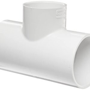 TEE, PIPE, PVC, SCH40, WHITE, 4 INCHES, MANUFACTURER: SPEARS, box (contains 6 each), PART# 401-040 ; MANUFACTURER: SPEARS,