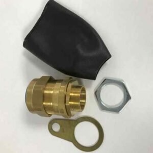 STUFFING TUBE (CABLE GLAND), w/EARTH TAG