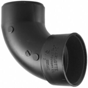 ELBOW, 90, ABS, BLACK,
