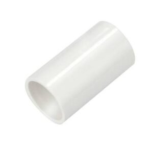 COUPLING, CONDUIT, PVC, WHITE