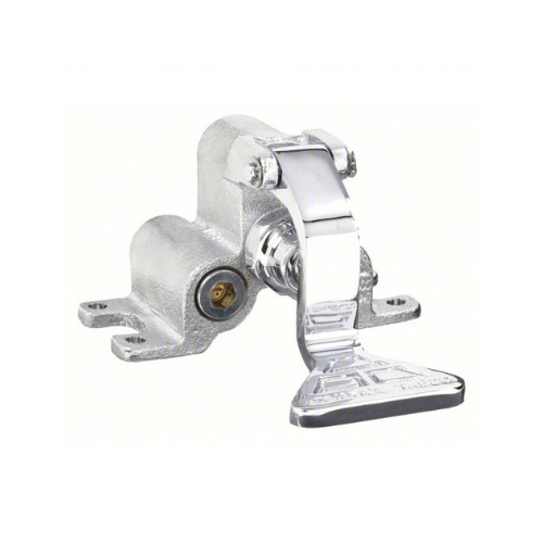 VALVE, FOOT, PEDAL, HOT/COLD, CHROME PLATED BRASS,