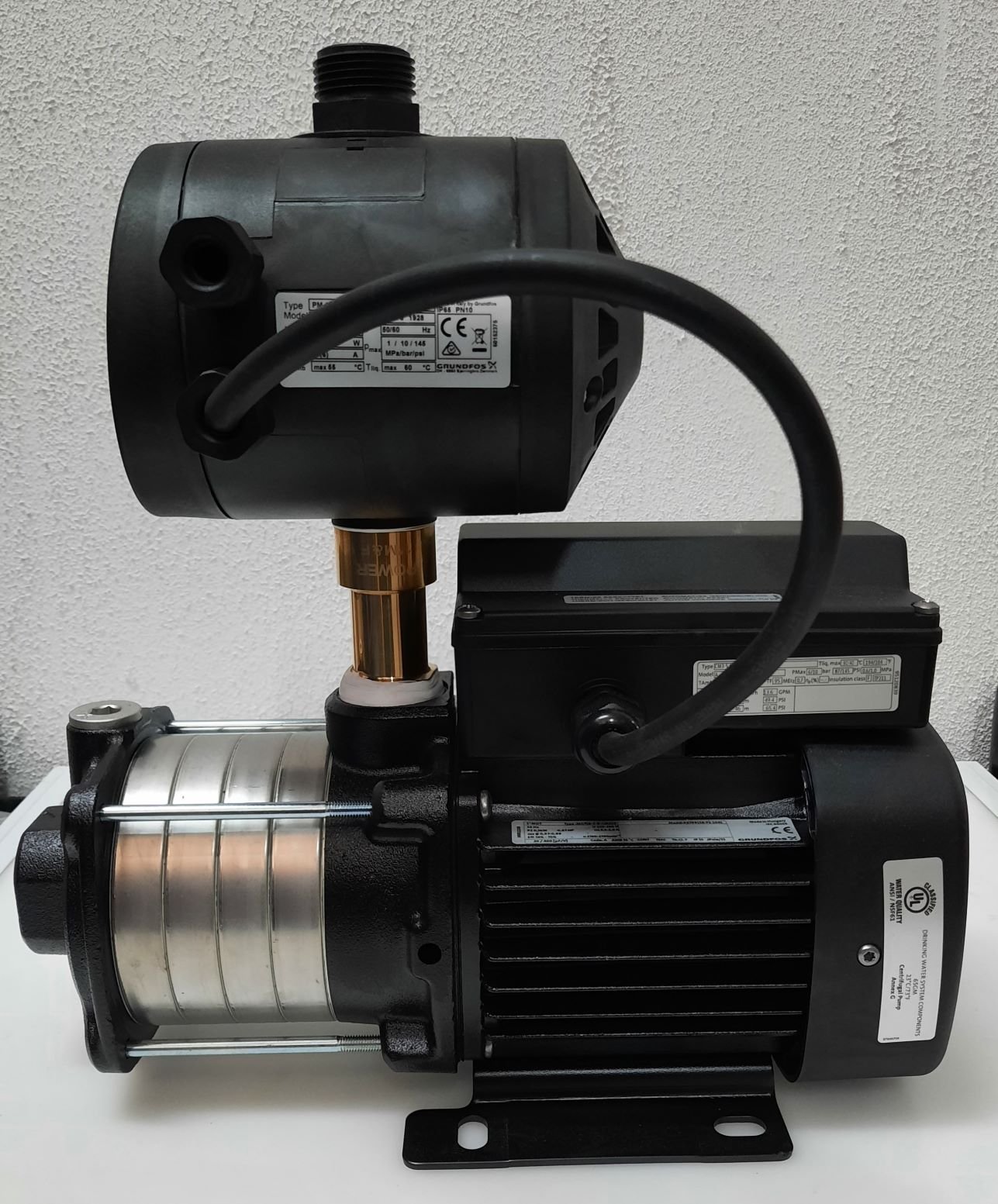 PUMP, CENTRIFUGAL, WATER, 2740 RPM,
