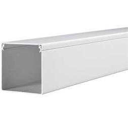 RACEWAY, NONMETALLIC (CABLE TRUNKING), PVC, WHITE, 100 X 100 MM, 3 METERS