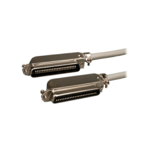 CABLE, TELEPHONE w/ MALE TO FEMALE CONNECTOR, CAT3, 25 PAIR, 26 AWG, GRAY,