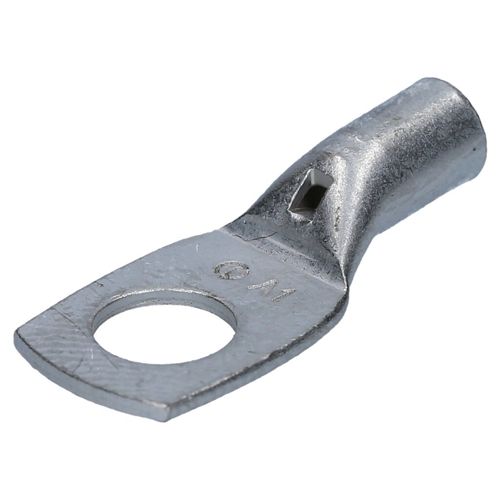 LUG, TERMINAL, ROUND TYPE, COPPER, ONE HOLE, 4-6 MM² X M6