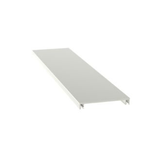 COVER, RACEWAY, OFF-WHITE, PVC