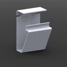 RACEWAY JOINT, ELECTRO GALVANIZED STEEL, 12 GAGE