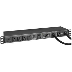POWER STRIP, ELECTRICAL OUTLET, 8 OUTLET, 100-240V AC, 10A