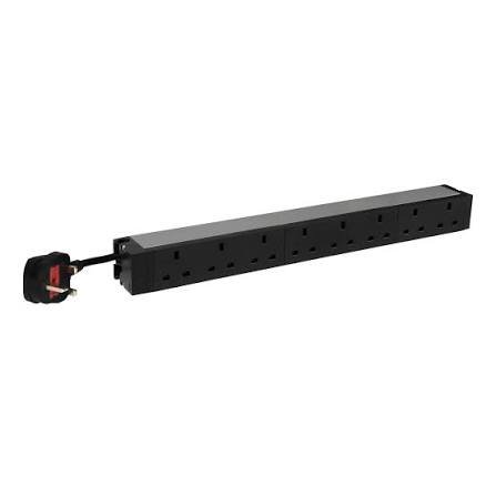 POWER STRIP, ELECTRICAL OUTLET, 8 OUTLETS, 230V, 13A