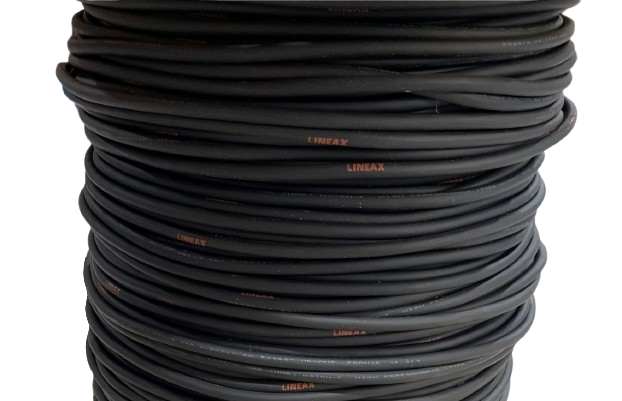 CABLE, POWER, ELECTRICAL, H07RN-F, BLACK, 5 CORE, 1.5 MM², LINEAX,