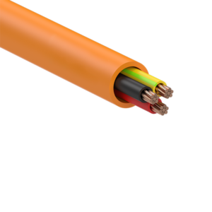 CABLE, POWER, ELECTRICAL, ORANGE, 450-750V, 5 CORE