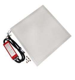 LIGHT, PANEL, LED, COOL WHITE, 50/60 HZ, 40W, w/ EMERGENCY BATTERY