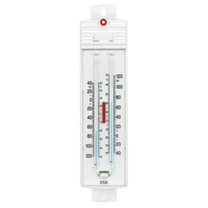 THERMOMETER, SELF-INDICATING, WHITE, TAYLOR