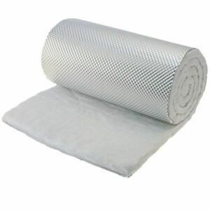 HEAT SHIELD, EXHAUST, INSULATION, ALUMINUM, 1/4 X 12 INCHES X 5 FEET