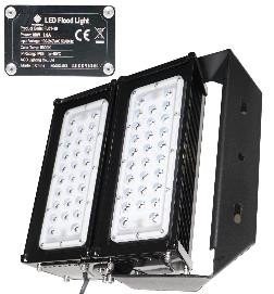 FIXTURE, LIGHTING, LED, FLOOD, 5000K, 50/60HZ
