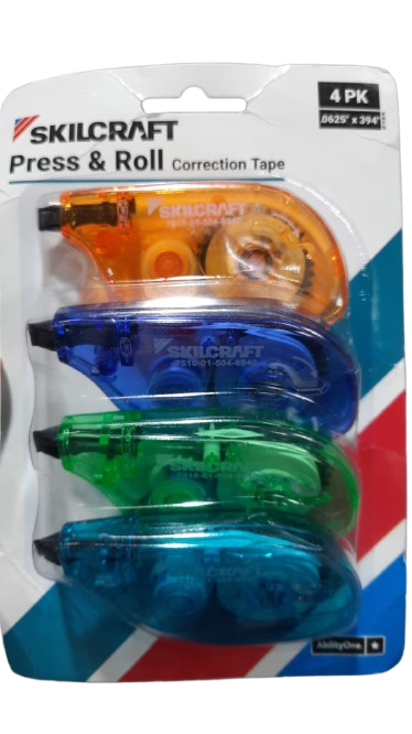 TAPE, CORRECTION, OPAQUE, WHITE, 1.6 IN, 394.0 IN