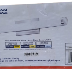 FIXTURE, LIGHTING, LED, 120-277V, CHROME