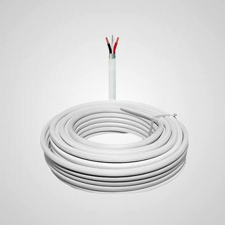 CABLE, POWER, ELECTRICAL, WHITE, 4 CORE,