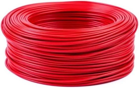WIRE, ELECTRICAL, RED, 1 CORE