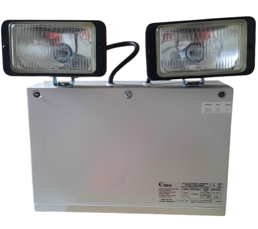 FIXTURE LIGHT, EMERGENCY, w/ TIME DELAY