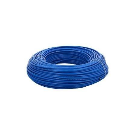 WIRE, ELECTRICAL, BLUE, 1 CORE,