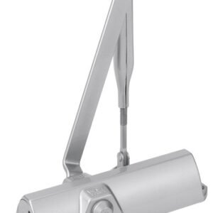 DOOR CLOSER, 2 SPEED ADJUSTMENT, ALUMINIUM,
