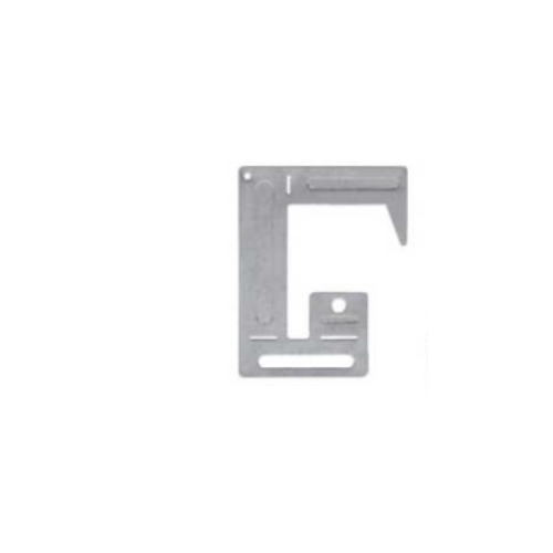 HOOK, PANEL FIXTURE, METAL, 2 X 2 INCHES