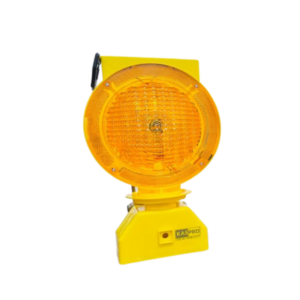 LIGHT, WARNING, BARRICADE, SOLAR, DOUBLE SIDED, POLYCARBOANTE, AMBER