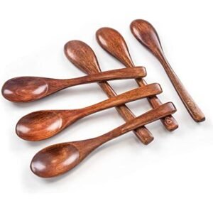 SPOON, SOUP, WOOD, 6 INCHES