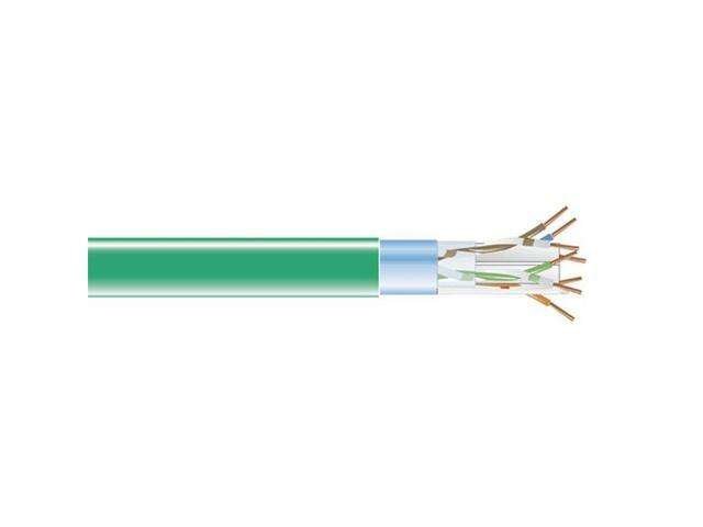 CABLE, CAT6,GREEN, 23 AWG, 400-MHZ,1000 FEET