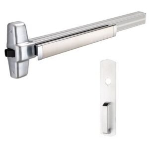 LOCK SET, RIM EXIT DEVICE, 98/99 SERIES, 3', 99NL-F 3 26D LHR,MANUFACTURER: VON DUPRIN,