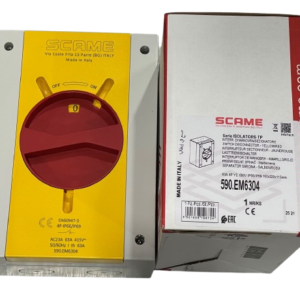SWITCH, DISCONNECT (ISOLATOR), 4 POLES, 690V, 63A, MANUFACTURER: SCAME PARRE S.P.A,