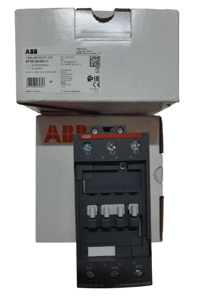 CONTACTOR, 3 POLE, 24-60V, 50/60HZ
