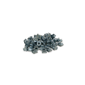 NUT, SNAP-IN, HARDENED STEEL, 0.52 X 0.36 X 0.5 INCHES,