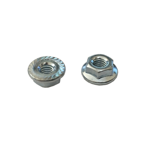 NUT, HEX FLANGE, BLACK IRON,