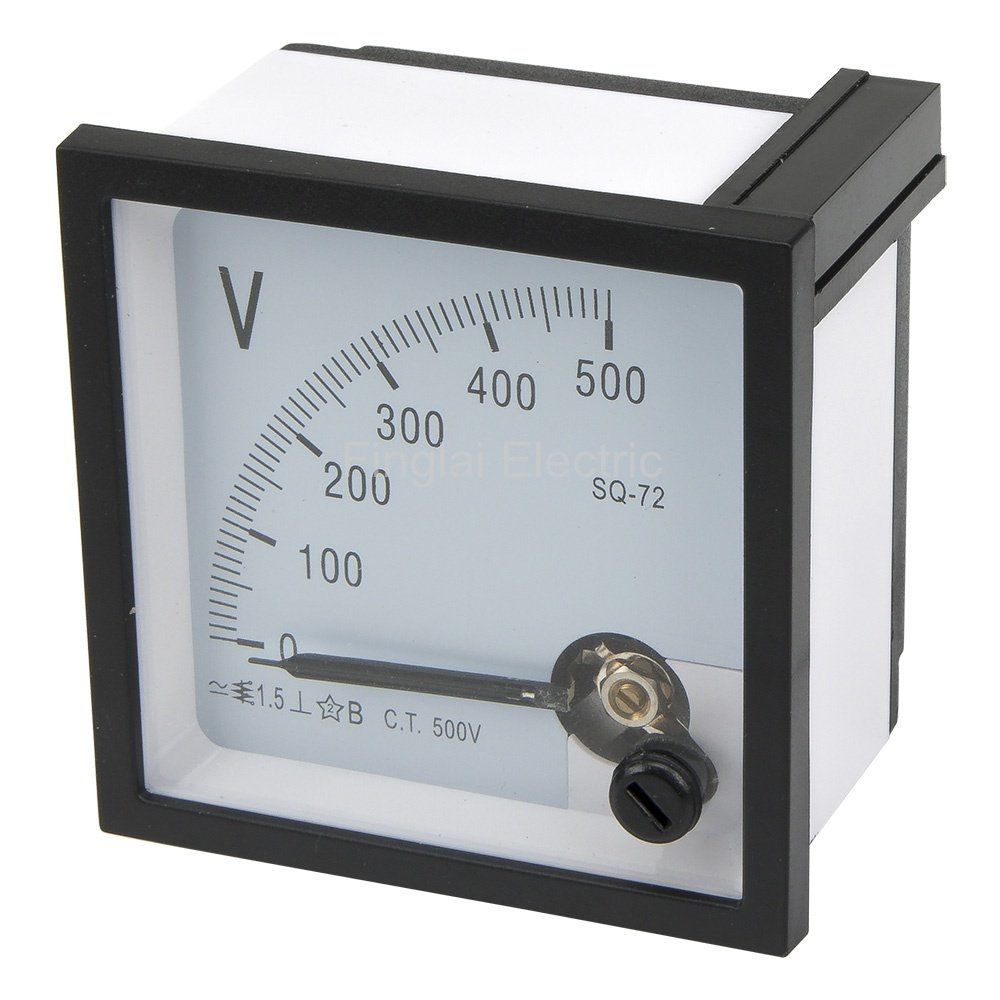 VOLTMETER, 0-500 VOLTS
