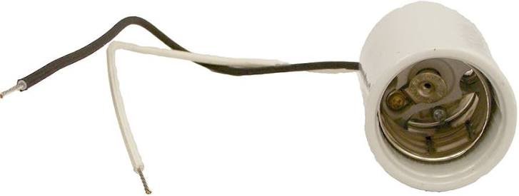 HOLDER, LAMP, WHITE, 600 V,