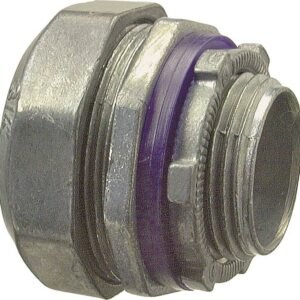 BOX CONNECTOR, ELECTRICAL, LIQUID-TIGHT CONDUIT, ZINC, 1 INCH, BOX (CONTAINS 10 EACH), MANUFACTURER: HALEX,
