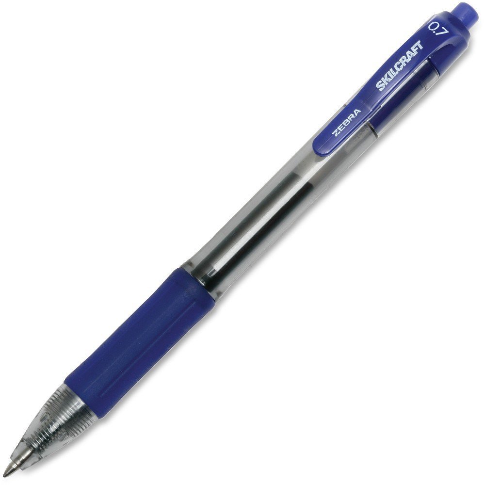 PEN, BALL-POINT, BLUE, 0.70MM