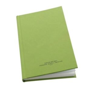 BOOK, MEMORANDUM, 5-1/2 X 8 INCHES