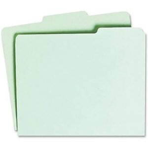 CARD, GUIDE, FILE, LIGHT GREEN, 9.500 X 11.750 INCHES