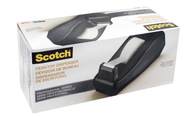 DISPENSER, PRESSURE SENSITIVE ADHESIVE, PLASTIC, 1 X 2.5 INCHES