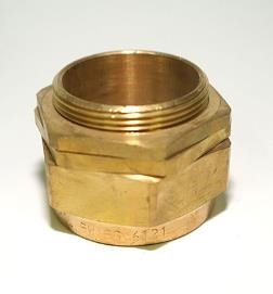 GLAND, ELECTRICAL CONDUIT, BRASS, BW, 63 MM