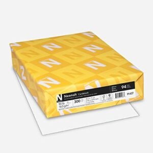 PAPER, INDEX CARD, LETTER SIZE, WHITE, 8.5 x 11 INCHES