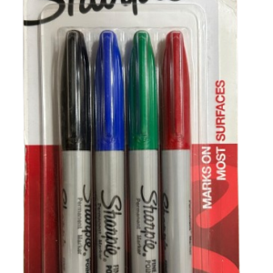 MARKER ASSORTMENT, TUBE TYPE, PERMANENT, BLACK