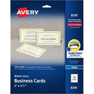 CARDS, BUSINESS, IVORY