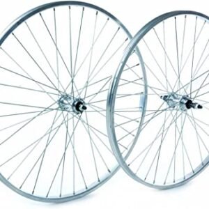 RIM, WHEEL, BICYCLE, SILVER, ROUND,